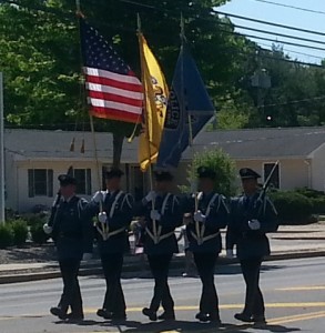 Lacey PD Honor Guard - Memorial Day Parade - May 26 2014