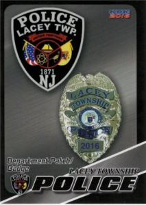 Badge and Patch Cop Card